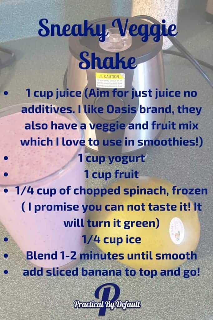 Sneak Veggies into your diet with this yummy shake. Gluten-Free