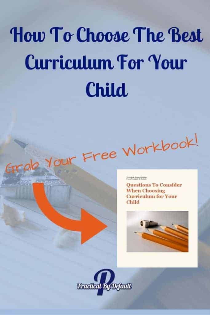 How to choose the right curriculum for your child