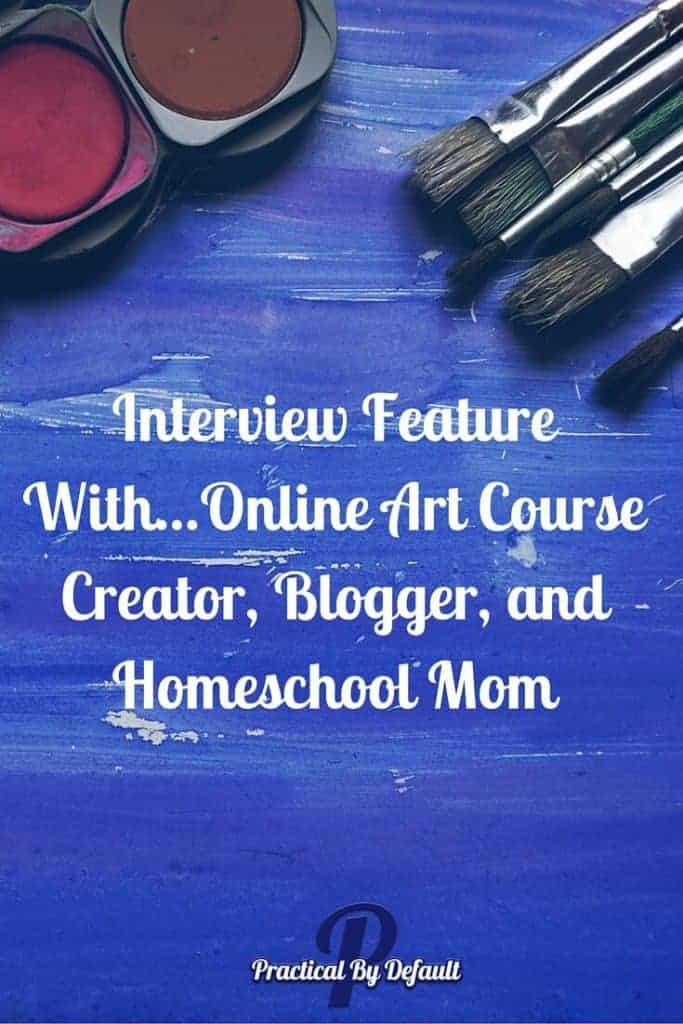 Learn how other homeschool moms juggle homeschooling with life! Interview feature with inspire my artist